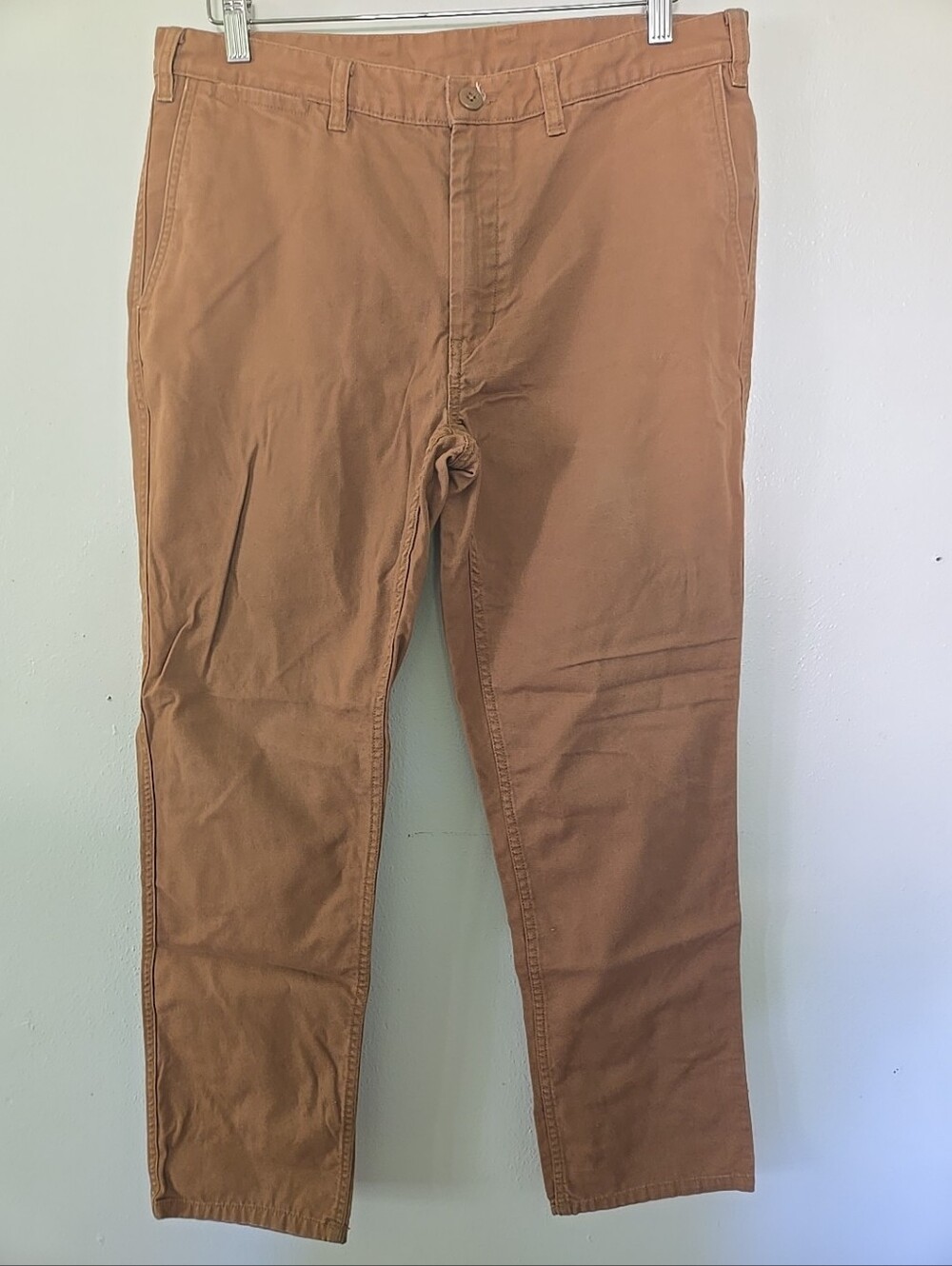 Patagonia Men's Straight Fit Duck Pants Camel 34 Short